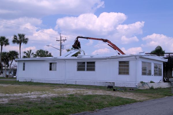 Mobile Home Demolition in Asheville