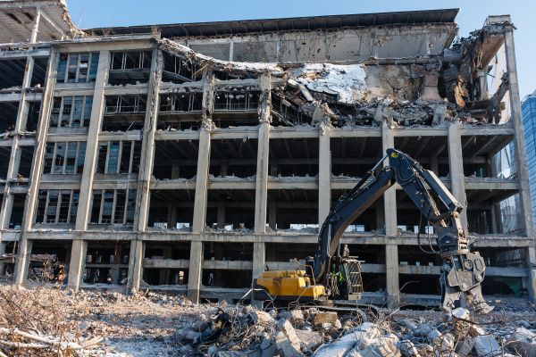 Commercial Building Demolition in Asheville
