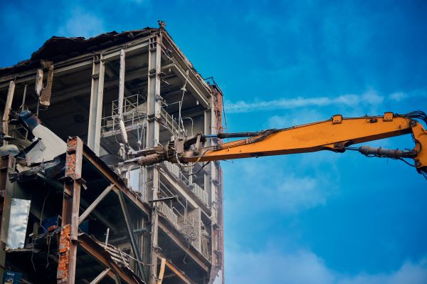 Factory Demolition in Asheville