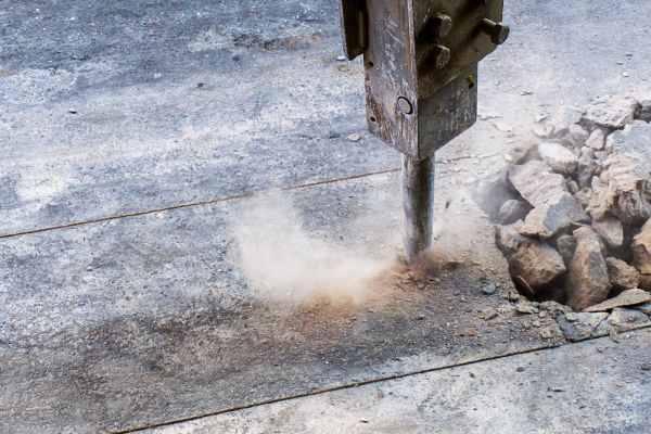 Concrete Patio Removal in Asheville