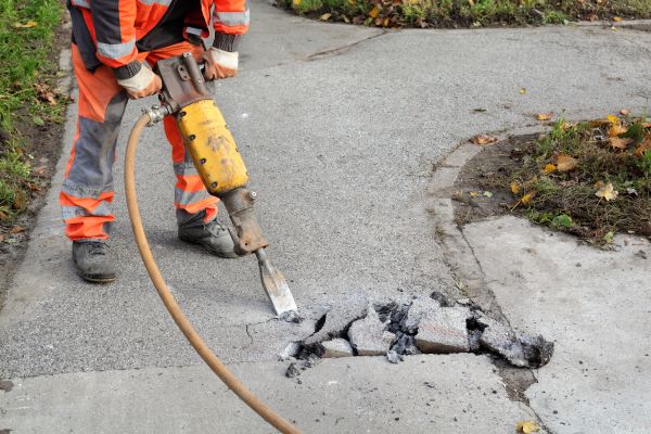 Sidewalk Removal in Asheville